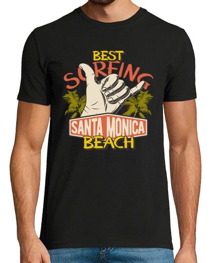Image of surfing t shirt surfera california retro surf usa