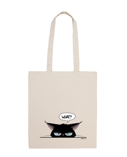 Image of baggrumby black cat