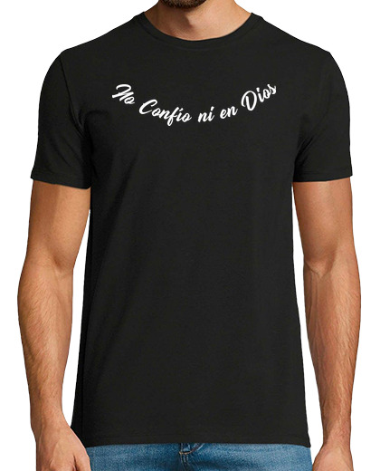 Tee Shirt Homme Manche Courte Je ne fais pas confiance à Dieu