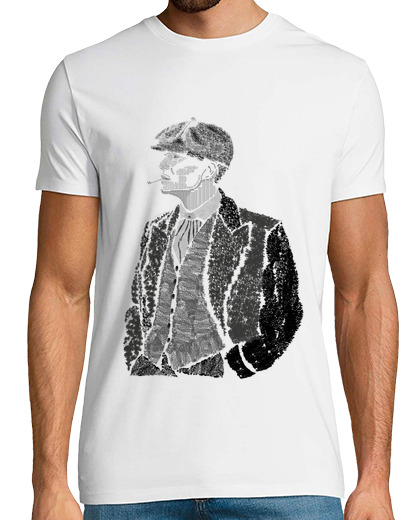Image of thomas shelby man, short manga , white, extra quality