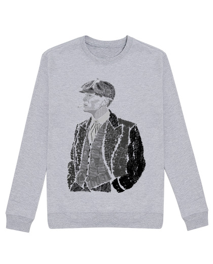 Sweat Unisexe thomas shelby homme, sweat-shirt, gris vigoureux