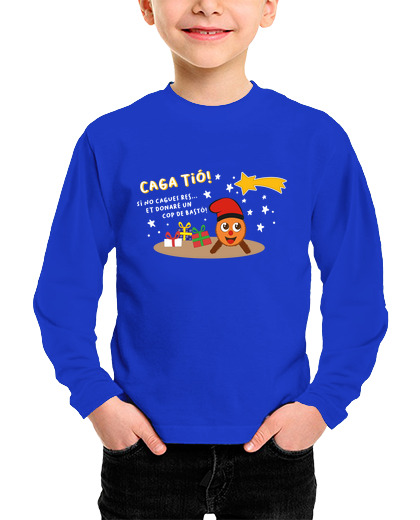 Image of caga uncle, samarreta de màniga llarga nens i nenes