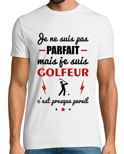 Image of not perfect golfer