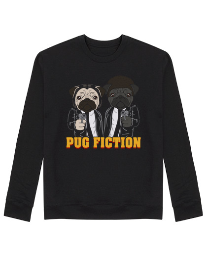 Sweat Unisexe pug fiction