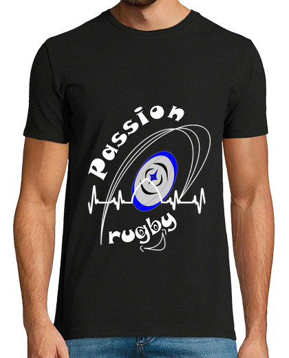 Image of t shirt i love rugby passion rugby sport