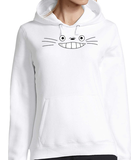 Sweat-shirt À Capuche Pour Femme totoro