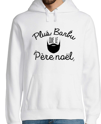 Sweat-shirt À Capuche Pour Homme Barbu !