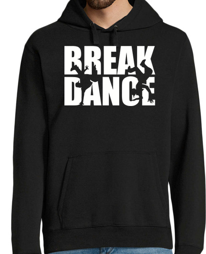 Sweat-shirt À Capuche Pour Homme breakdance