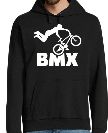 Sweat-shirt À Capuche Pour Homme bmx