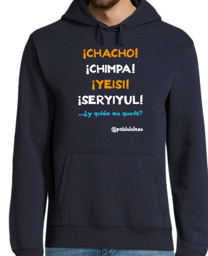 Sweat-shirt À Capuche Pour Homme lolaso ​​chimpa chacho noir sweat à capuche homme