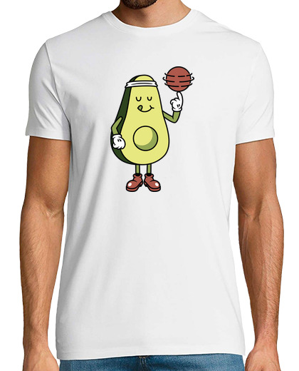 Image of avocado playing ball