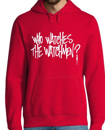 Sweat-shirt À Capuche Pour Homme Who watches the watchmen