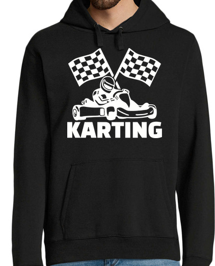 Sweat-shirt À Capuche Pour Homme karting