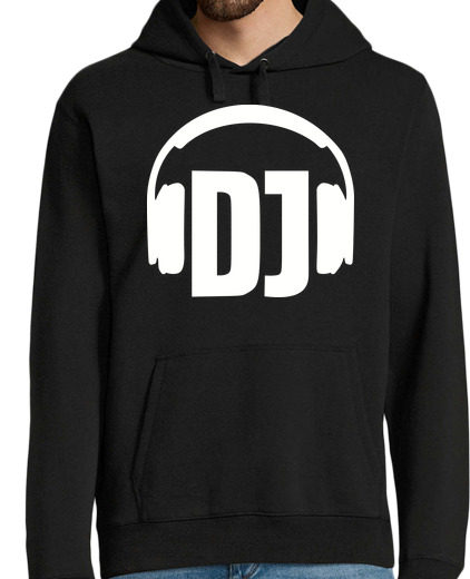 Sweat-shirt À Capuche Pour Homme casque dj