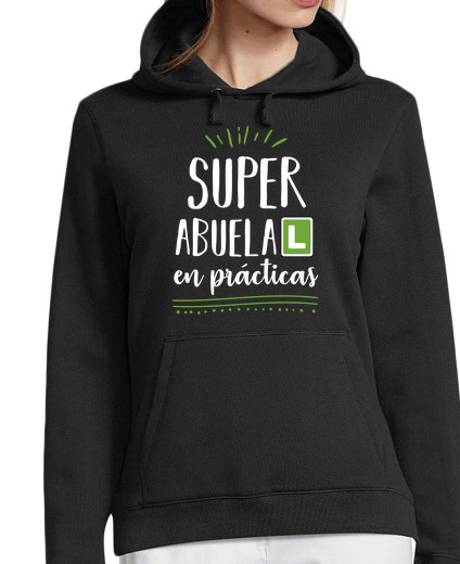 Sweat-shirt À Capuche Pour Femme super grand-mère