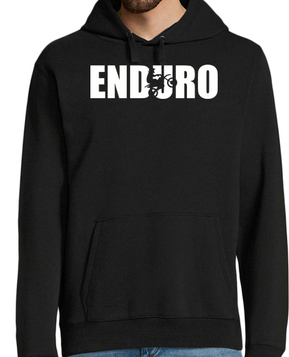 Sweat-shirt À Capuche Pour Homme enduro