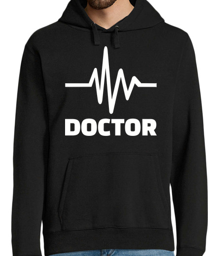 Sweat-shirt À Capuche Pour Homme fréquence du médecin