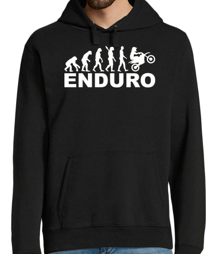 Sweat-shirt À Capuche Pour Homme évolution enduro