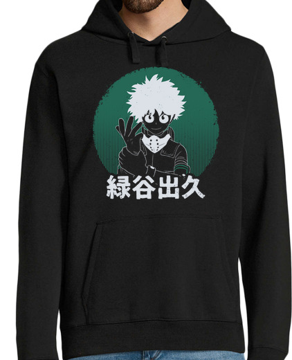 Sweat-shirt À Capuche Pour Homme héros deku