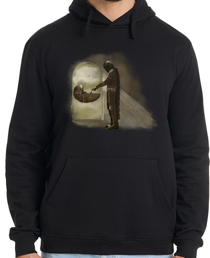 Image of mandalorian color, sweatshirt man