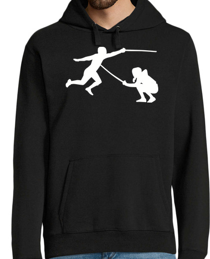 Sweat-shirt À Capuche Pour Homme escrime