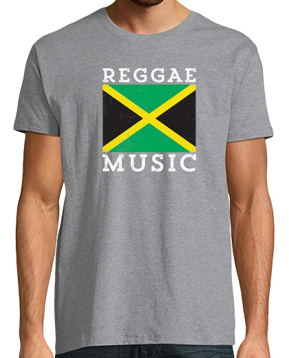 Image of reggae music jamaican flag