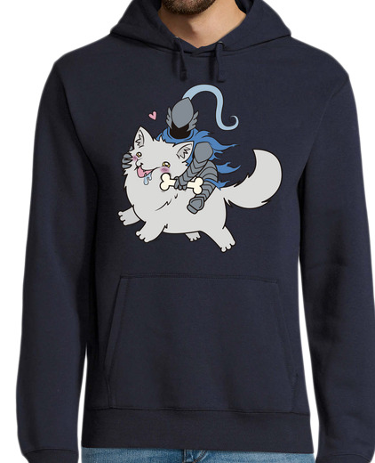 Sweat-shirt À Capuche Pour Homme artorias et sif