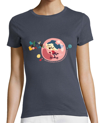 Image of bubble girl skating