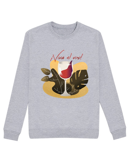 Sweat Unisexe longue vie au vin - sweat