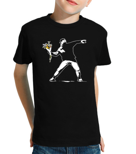 Image of Flower Thrower - Banksy