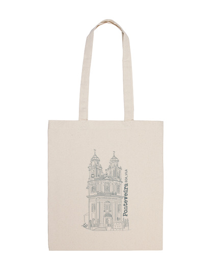 Image of pontevedra-pilgrimage bag. natural
