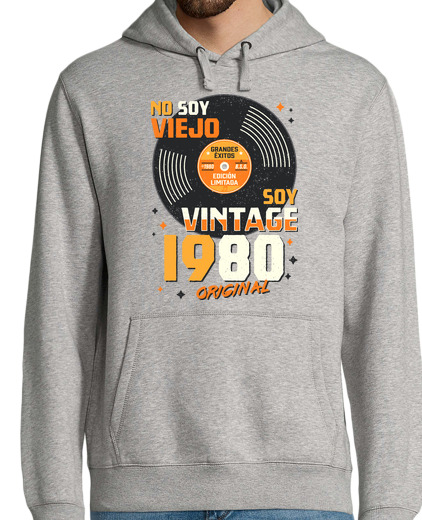 Sweat-shirt À Capuche Pour Homme Millésime 1980