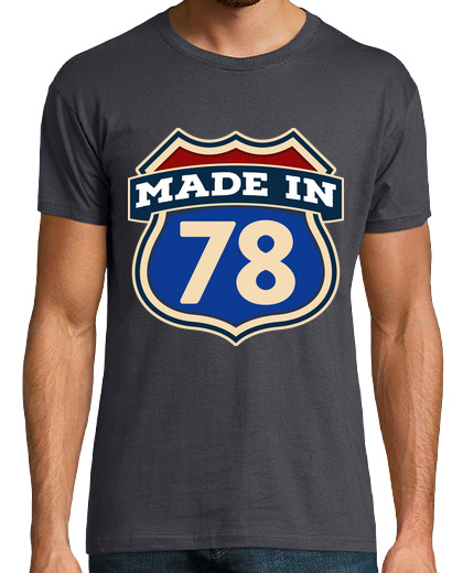 Image of made in 78 born in 1978 sign usa gift birthday