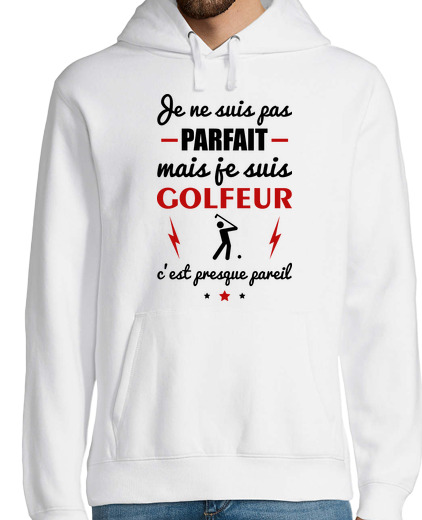 Sweat-shirt À Capuche Pour Homme Pas parfait golfeur