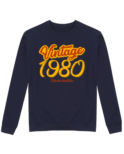 Sweat Unisexe millésime 1980 édition limitée