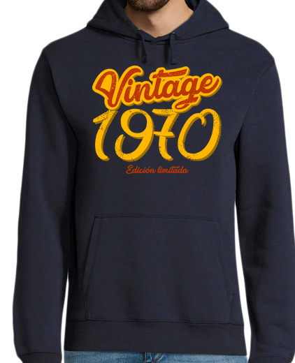 Sweat-shirt À Capuche Pour Homme Millésime 1970 édition limitée