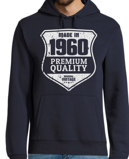 Sudadera Con Capucha Para Hombre Made in 1960, Premium Quality, Original laTostadora