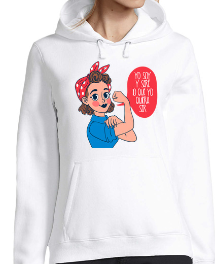 Sweat-shirt À Capuche Pour Femme féministe