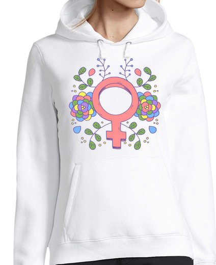 Sweat-shirt À Capuche Pour Femme féminisme