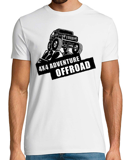 Image of 4x4 adventure offroad retro vintage car t shirt