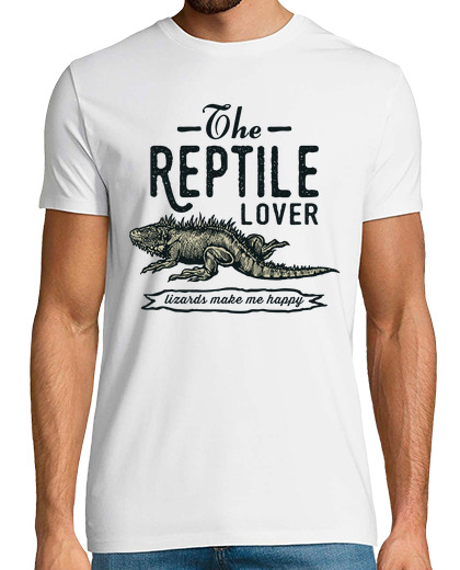 Image of reptile t shirt vintage retro style lizard reptiles