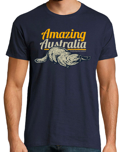 Image of retro platypus t shirt australia vintage gift