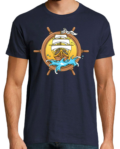 Image of t shirt sailor tattoo ship rudder retro vintage pirates