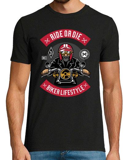 Image of retro biker t shirt vintage motorcycle bikers motorcycle