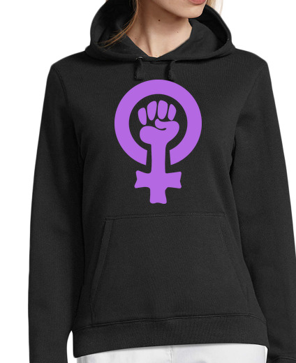 Sweat-shirt À Capuche Pour Femme pouvoir de la femme