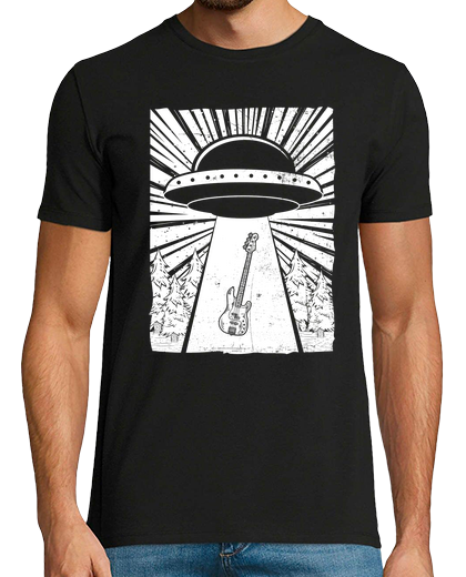 Image of bass player abduction gift idea
