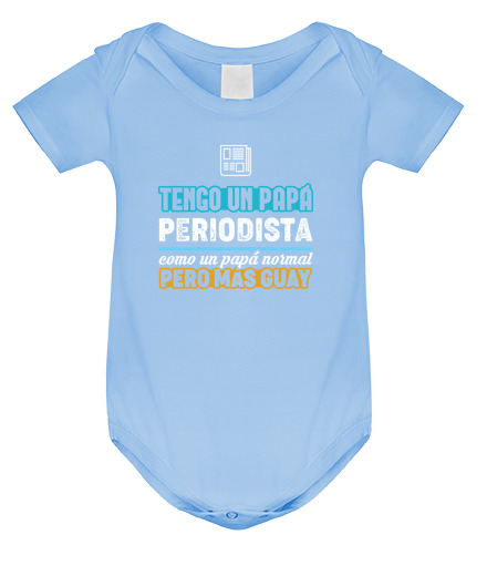 Body Bebé Tengo un Papá Periodista laTostadora