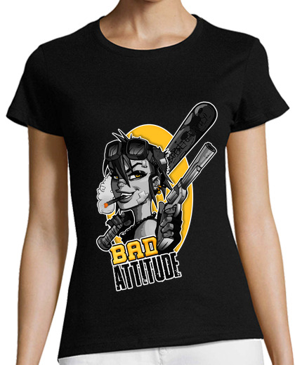Image of bad attitude girl