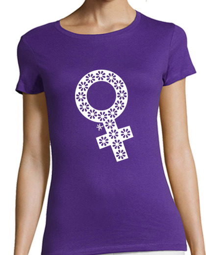 Image of symbol woman flowers