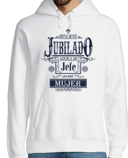 Sudadera Con Capucha Para Hombre Jubilado laTostadora